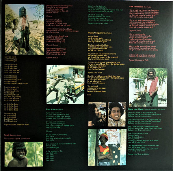 Bob Marley & The Wailers : Burnin' (LP, Album, RE, RM, Hal)