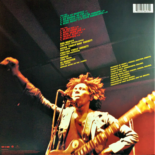 Bob Marley & The Wailers : Natty Dread (LP, Album, Ltd, RE, RM, Hal)