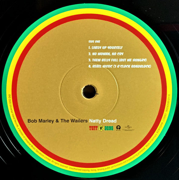 Bob Marley & The Wailers : Natty Dread (LP, Album, Ltd, RE, RM, Hal)