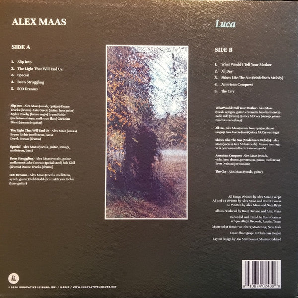 Alex Maas : Luca (LP, Album)