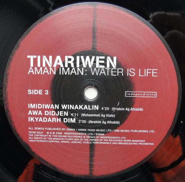 Tinariwen : Aman Iman: Water Is Life (2xLP, Album)