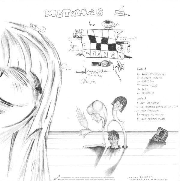 Os Mutantes : Os Mutantes (LP, Album, RE)