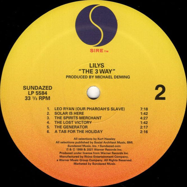 Lilys : The 3 Way (LP, RE)