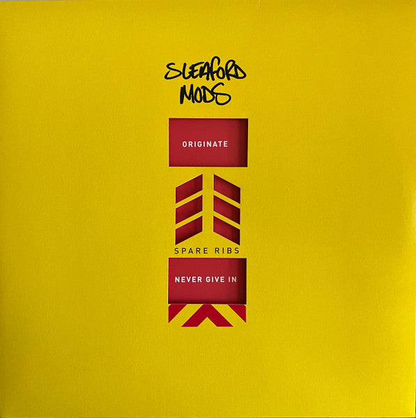 Sleaford Mods : Spare Ribs (LP, Album, Ltd, Gre)