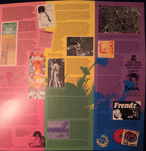 Pink Fairies* : Never Never Land (LP, Album, RE)
