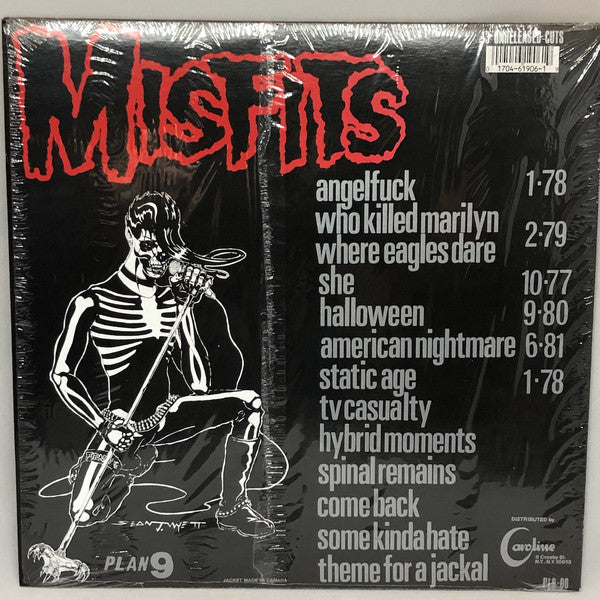 Misfits : Legacy Of Brutality (LP, Album, RM, RP)