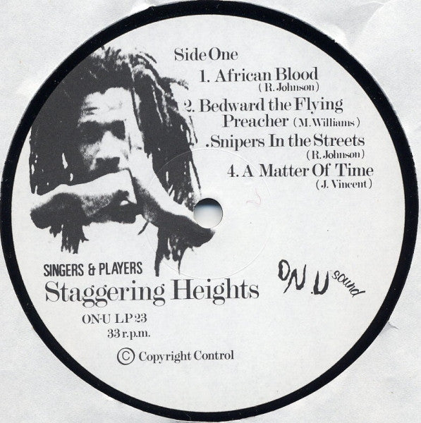 Singers & Players : Staggering Heights (LP, Album)