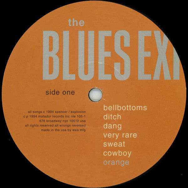 The Jon Spencer Blues Explosion!* : Orange (LP, Album)
