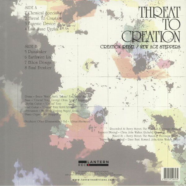 Creation Rebel / New Age Steppers : Threat To Creation (LP, Album, Ltd, RE, RM, Gre)