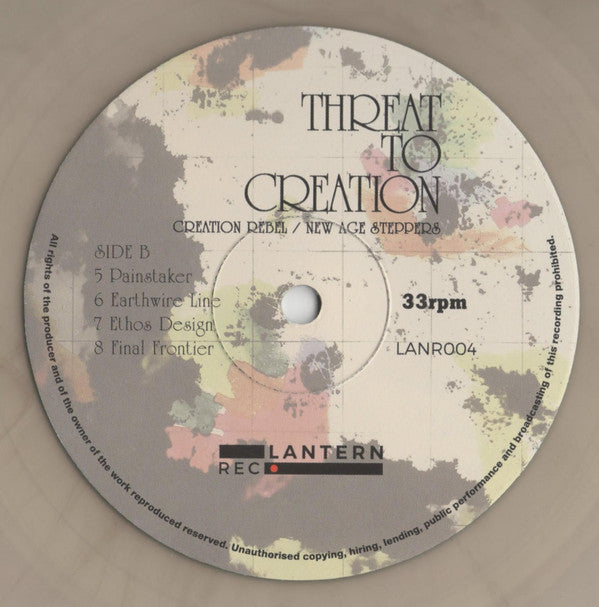 Creation Rebel / New Age Steppers : Threat To Creation (LP, Album, Ltd, RE, RM, Gre)