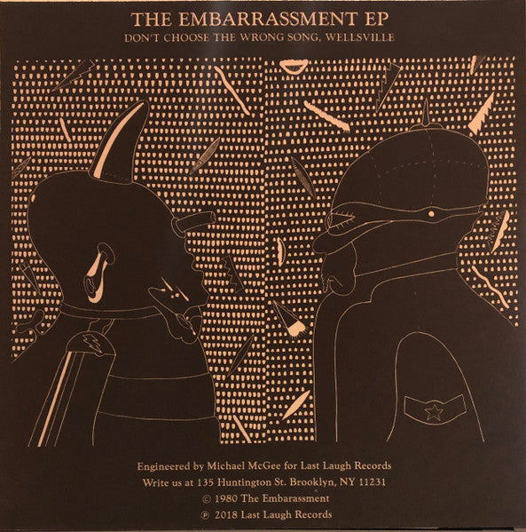 The Embarrassment : The Embarrassment EP (12", EP, RE)