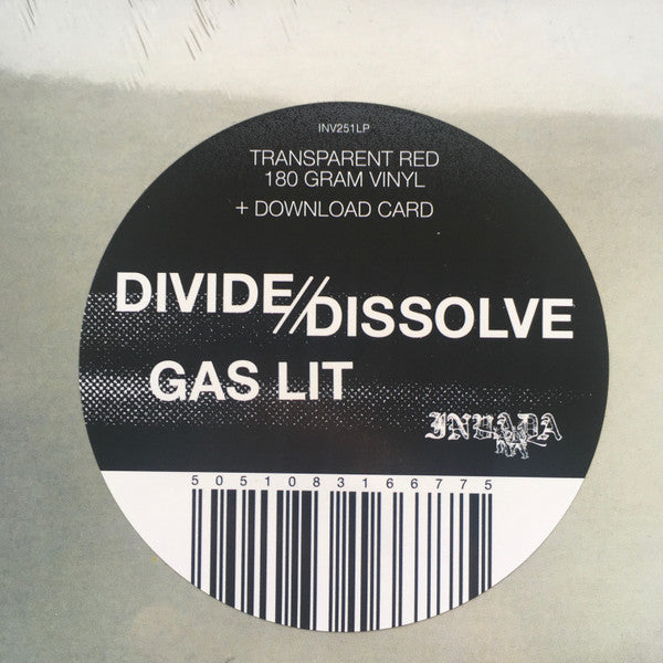 Divide and Dissolve : Gas Lit (LP, Album, Ltd, Red)