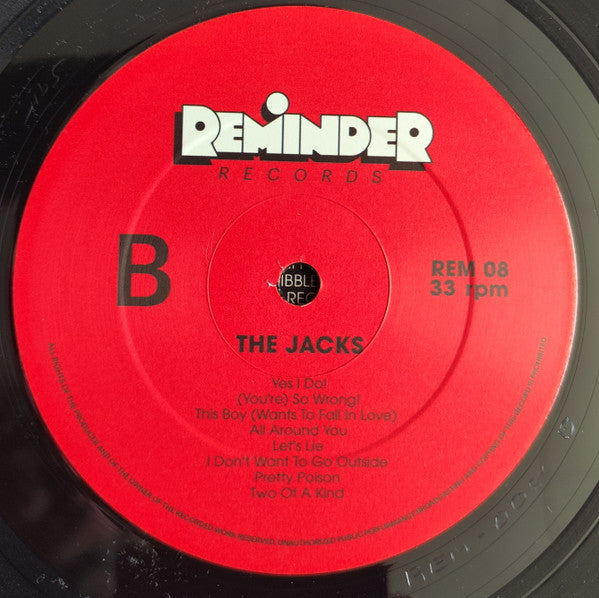 The Jacks (7) : Make 'Em Cry (LP, Comp)