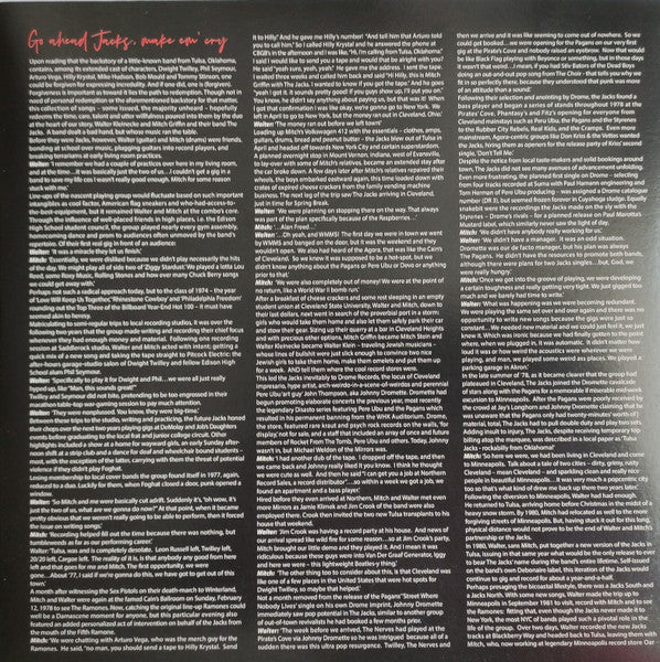 The Jacks (7) : Make 'Em Cry (LP, Comp)