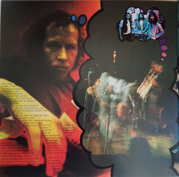The Mothers Of Invention* : Burnt Weeny Sandwich (LP, Album, RE, RM, 180)