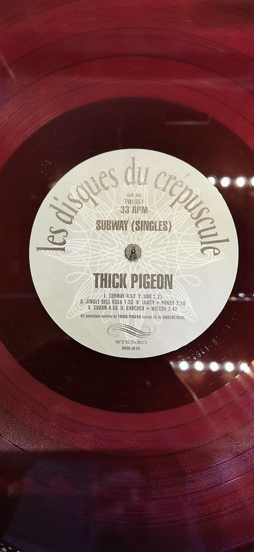 Thick Pigeon : Subway (Singles) (LP, Comp, Tra)