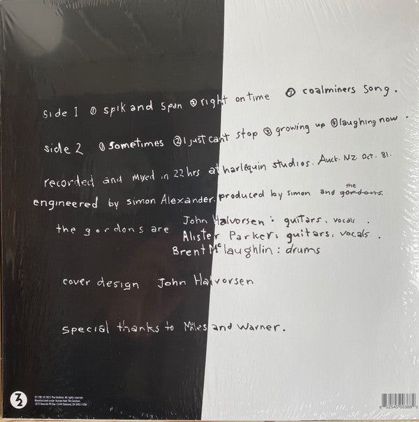 The Gordons : The Gordons (LP, Album, RE + 7", EP, RE + RM)