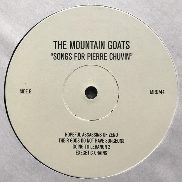 The Mountain Goats : Songs For Pierre Chuvin (LP, Album)