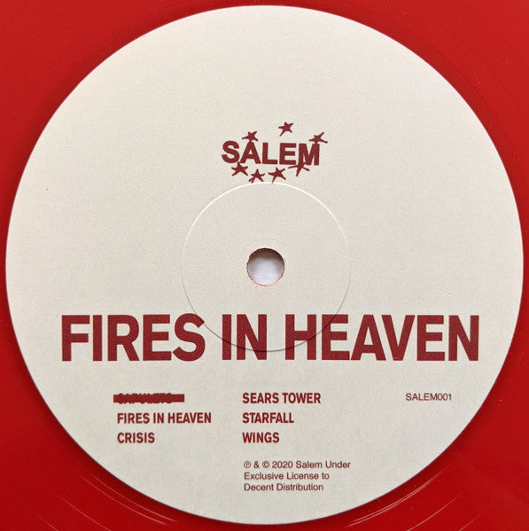 SALEM (6) : Fires In Heaven (LP, Album, Ltd, Red)