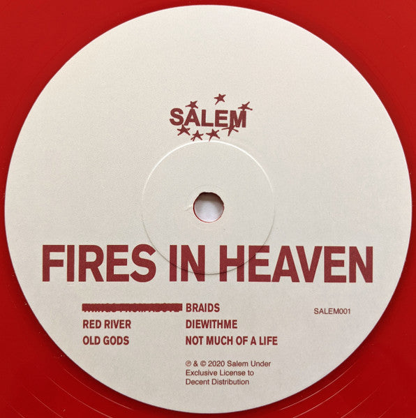 SALEM (6) : Fires In Heaven (LP, Album, Ltd, Red)