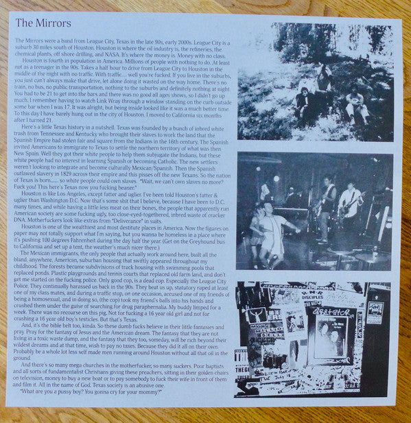 The Mirrors (2) : Lost 3rd Album (LP, Ltd)