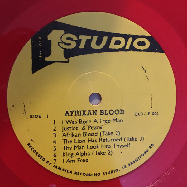Various : Afrikan Blood (LP, Comp, Ltd, RP, Red)