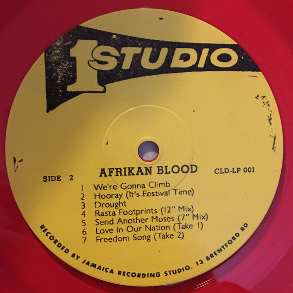 Various : Afrikan Blood (LP, Comp, Ltd, RP, Red)
