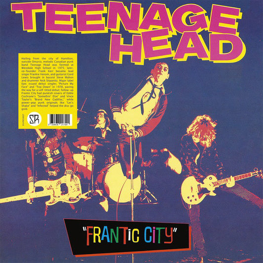 Teenage Head : Frantic City (LP, Album, RE, Unofficial)