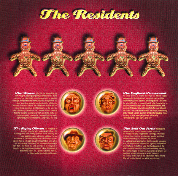 The Residents : Gingerbread Man (LP, Album, Ltd, RE)