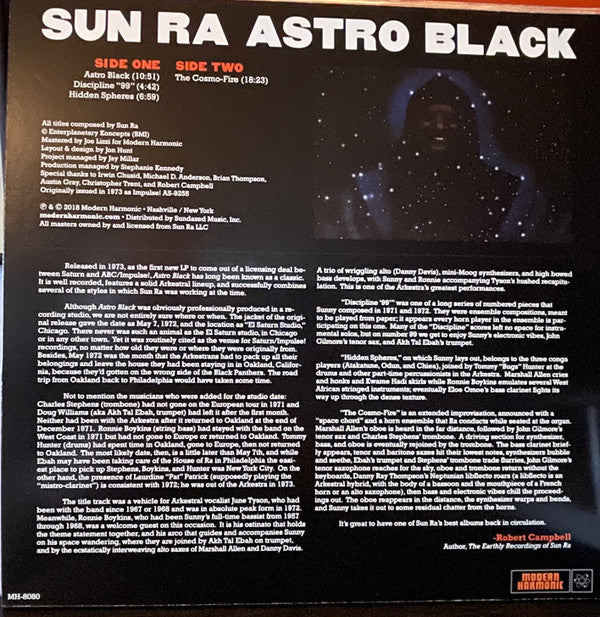 Sun Ra : Astro Black (LP, Album, RE, RP)