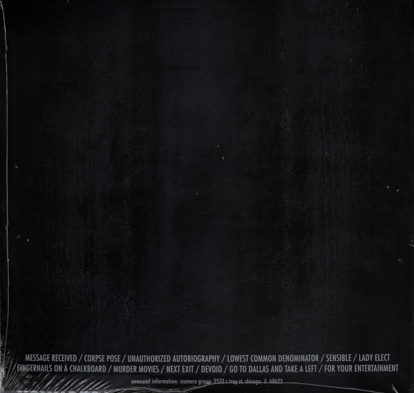 Unwound : Repetition (LP, Album, RE)