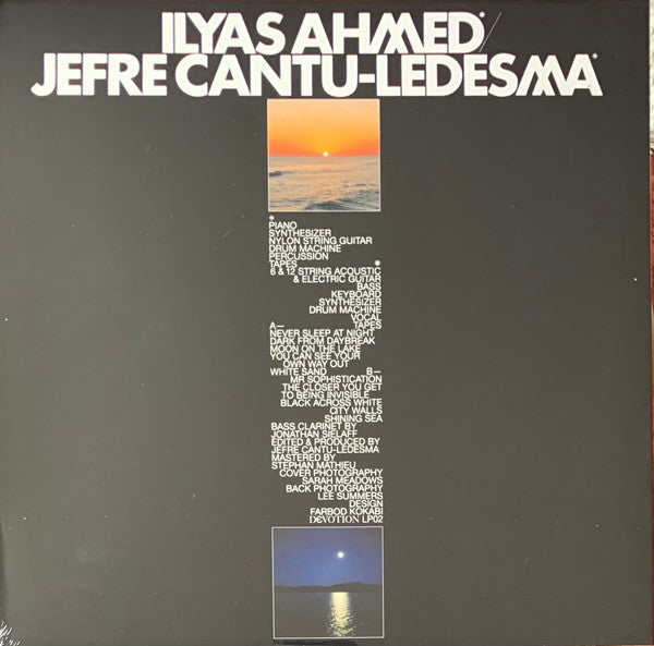 Ilyas Ahmed & Jefre Cantu-Ledesma : You Can See Your Own Way Out (LP, Album, Cle)