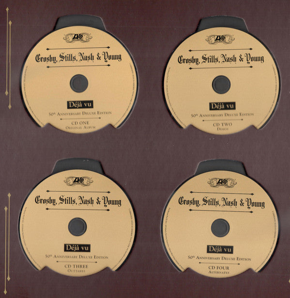 Crosby, Stills, Nash & Young : Déjà Vu (LP, Album, RE, RM + CD, Album, RE, RM + 3xCD + Box)