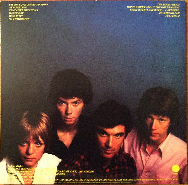 Talking Heads : Talking Heads: 77 (LP, Album, RE, 180)