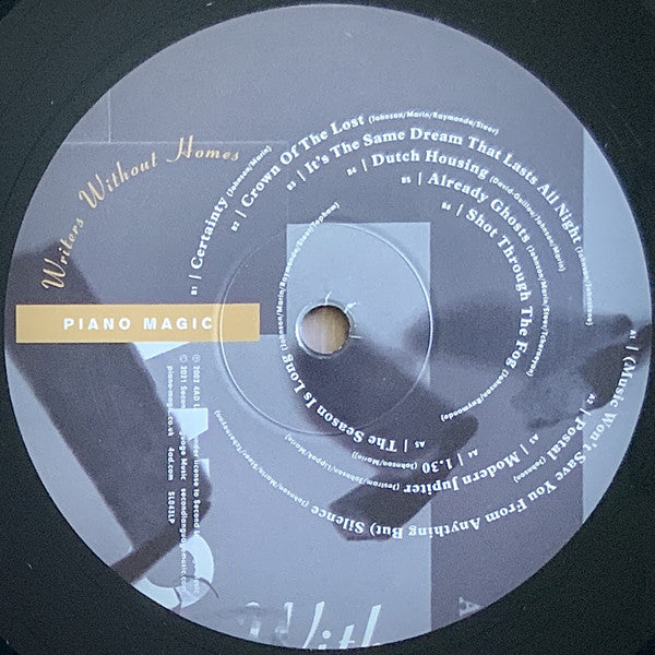 Piano Magic : Writers Without Homes (LP, Album, Ltd, RE)