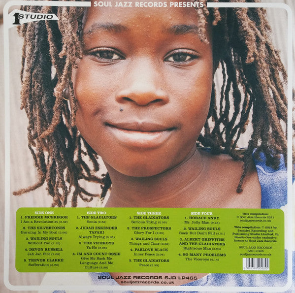 Various : Fire Over Babylon (Dread, Peace And Conscious Sounds At Studio One) (2xLP, Comp, Gat)