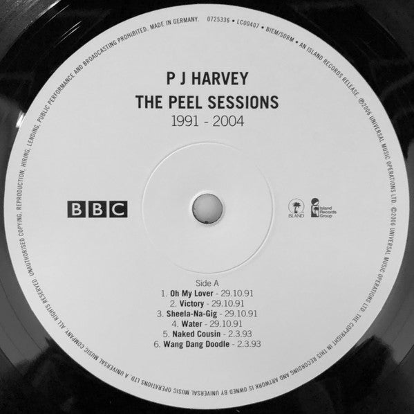 P J Harvey* : The Peel Sessions (1991 - 2004) (LP, Album, RE, 180)