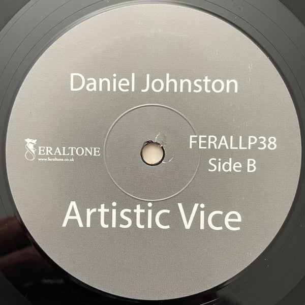 Daniel Johnston : Artistic Vice / 1990 (LP, Album, RE + LP, Album, RE + Comp)