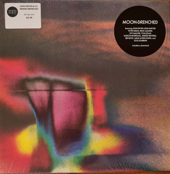 John Dwyer, Ryan Sawyer, Peter Kerlin, Brad Caulkins, Kyp Malone, Tomas Dolas, Marcos Rodriguez (3), Andres Renteria, Ben Boye, Laena Myers-Ionita And Joce Soubrian : Moon-Drenched (LP, Album)