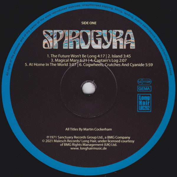 Spirogyra : St. Radigunds (LP, Album, RE, Gat)