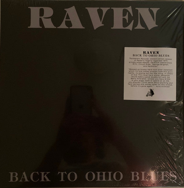 Raven (17) : Back To Ohio Blues (LP, Album, RSD, Ltd, RE)
