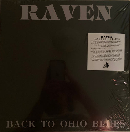 Raven (17) : Back To Ohio Blues (LP, Album, RSD, Ltd, RE)