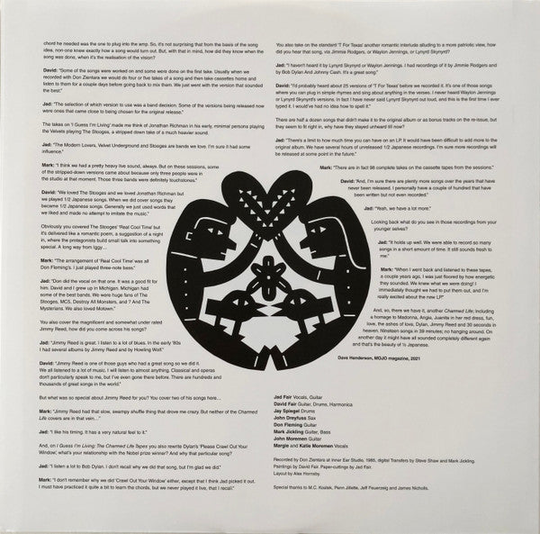 1/2 Japanese : I Guess I'm Living: The Charmed Life Tapes (LP, Album, Ltd, Yel)