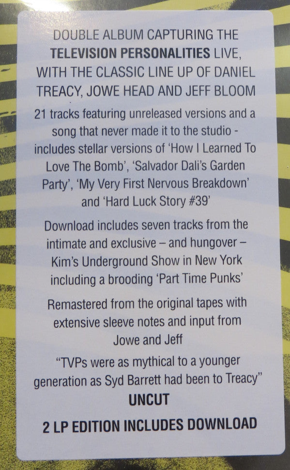 Television Personalities : Another Kind of Trip Live 1985-1993 (2xLP, Album, RSD, Ltd, RM)