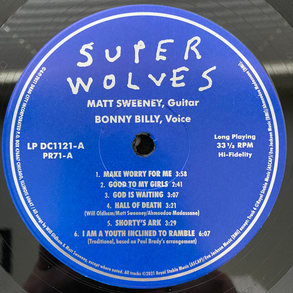 Matt Sweeney & Bonnie "Prince" Billy : Superwolves (LP, Album)