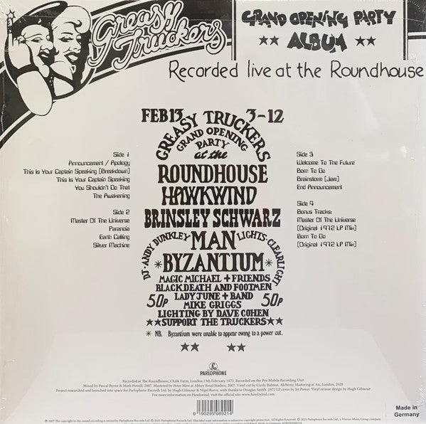Hawkwind : Greasy Truckers Party (2xLP, Album, RSD, Gat)