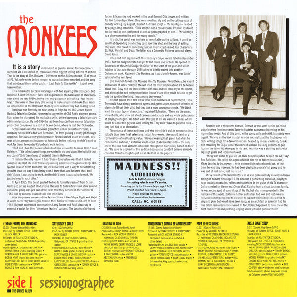 The Monkees : The Monkees (2xLP, Album, Mono, Dlx, Ltd, Num, RE, 180)