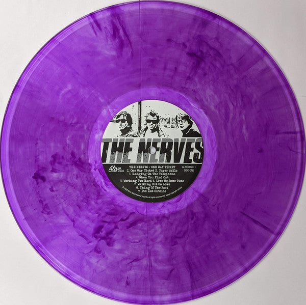 The Nerves : One Way Ticket (LP, Comp, RP, Pur)