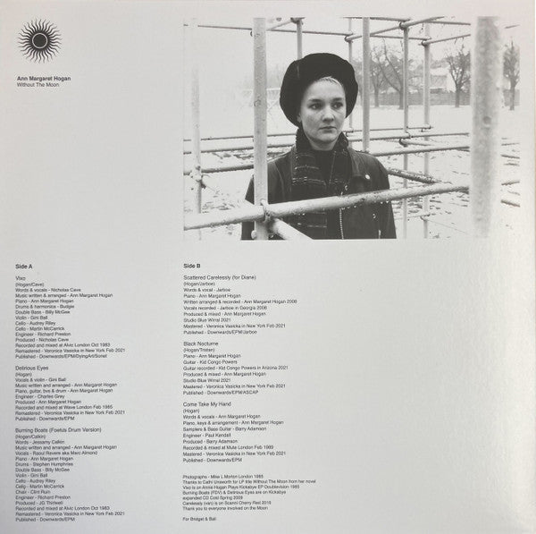 Ann Margaret Hogan : Without The Moon (12", Album, Ltd)