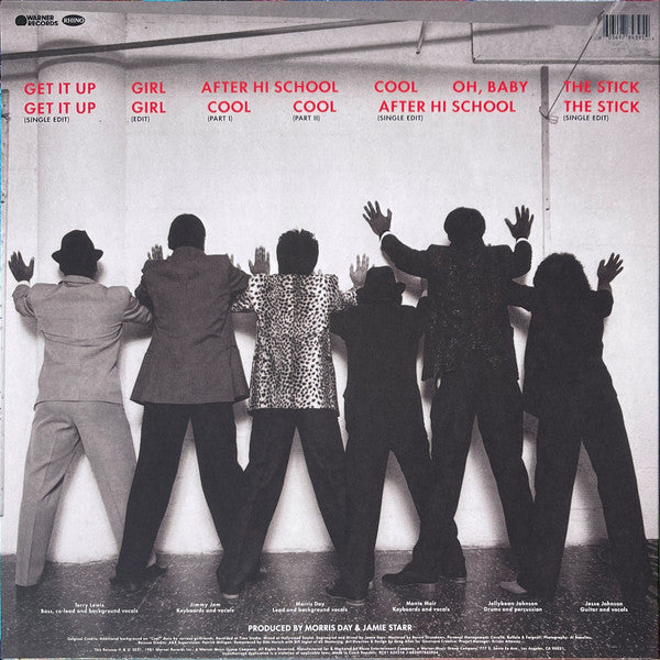 The Time : The Time (LP, Album, RE, RM, Red + LP, Comp, RM, Whi)